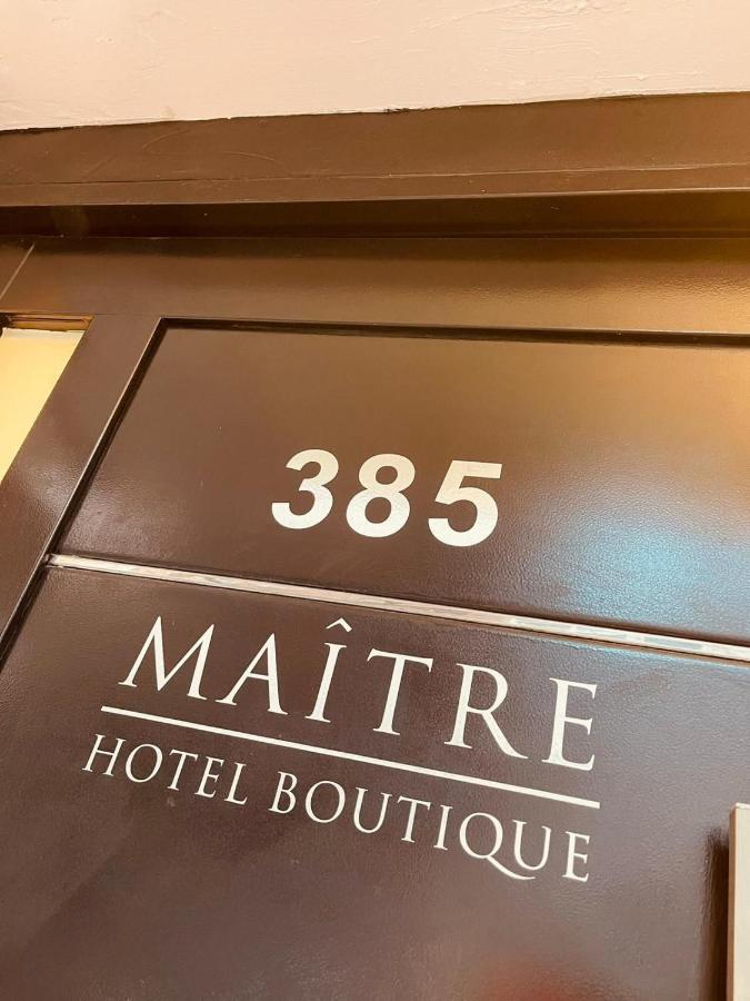 Maitre Hotel Boutique Ciudad Autónoma de Ciudad Autónoma de Buenos Aires Exterior foto